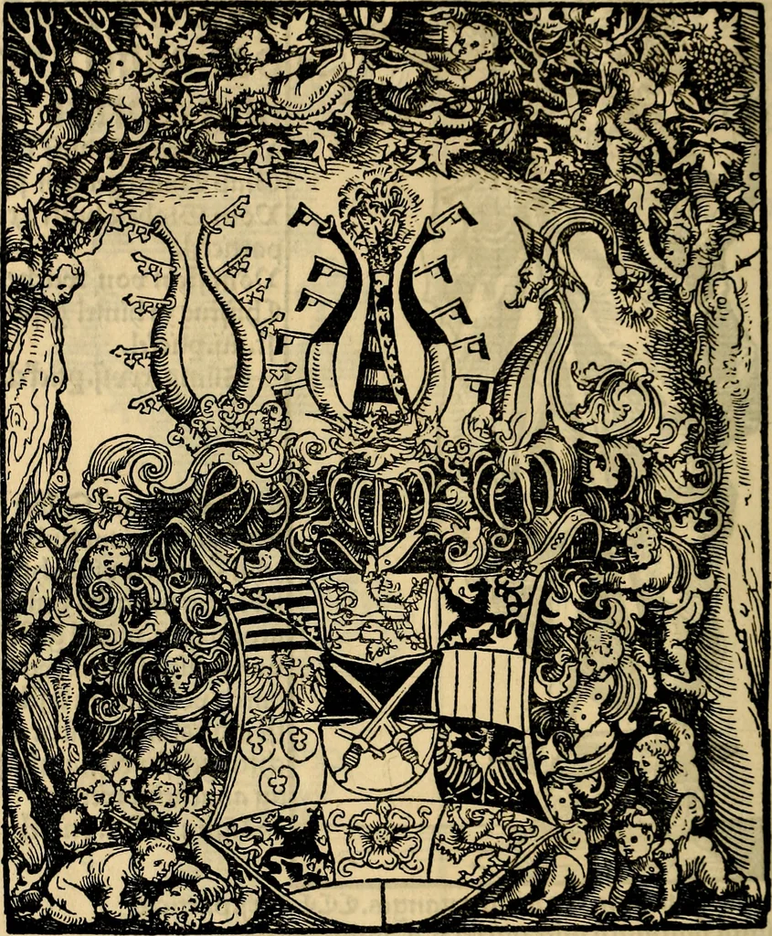 An illustration from Wittemberger Heiligthumsbuch, 1884, leaf 97