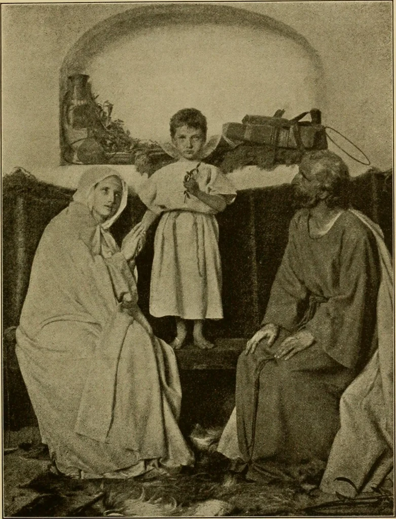 An illustration from The W. Martin Johnson school of art. Elementary instruction in color, perspective, lights and shadows, pen drawing and composition, 1909, leaf 112