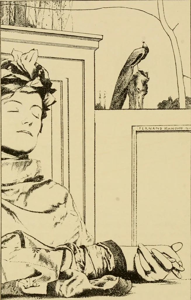 An illustration from The W. Martin Johnson school of art. Elementary instruction in color, perspective, lights and shadows, pen drawing and composition, 1909, leaf 73