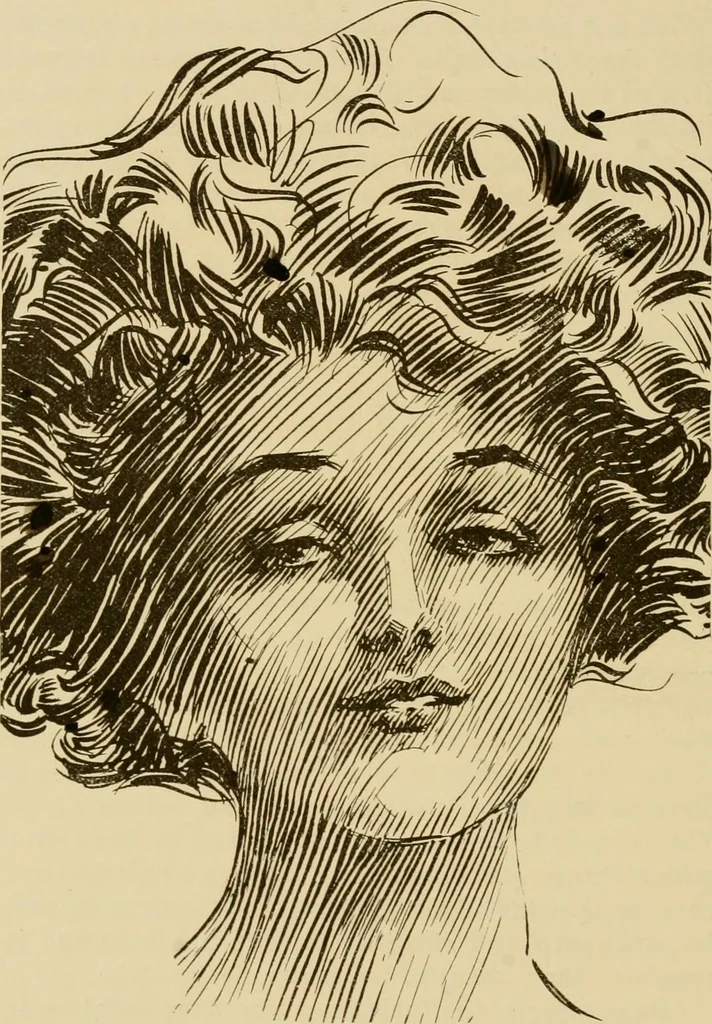 An illustration from The W. Martin Johnson school of art. Elementary instruction in color, perspective, lights and shadows, pen drawing and composition, 1909, leaf 81