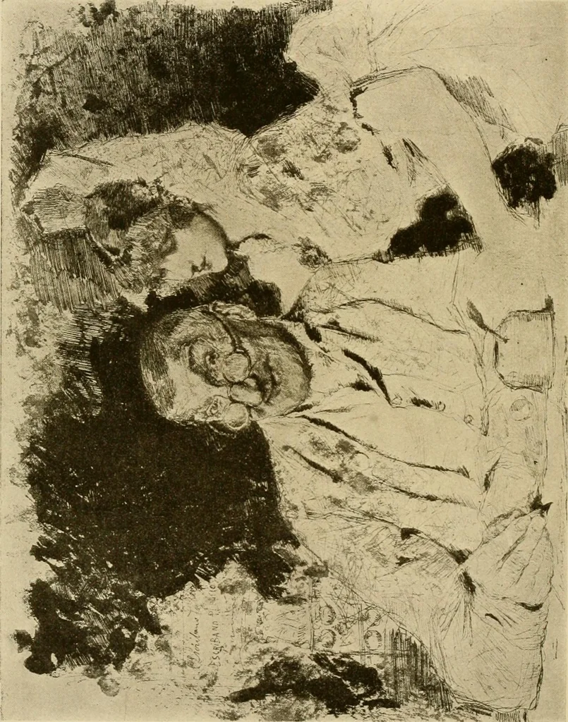 An illustration from The W. Martin Johnson school of art. Elementary instruction in color, perspective, lights and shadows, pen drawing and composition, 1909, leaf 87