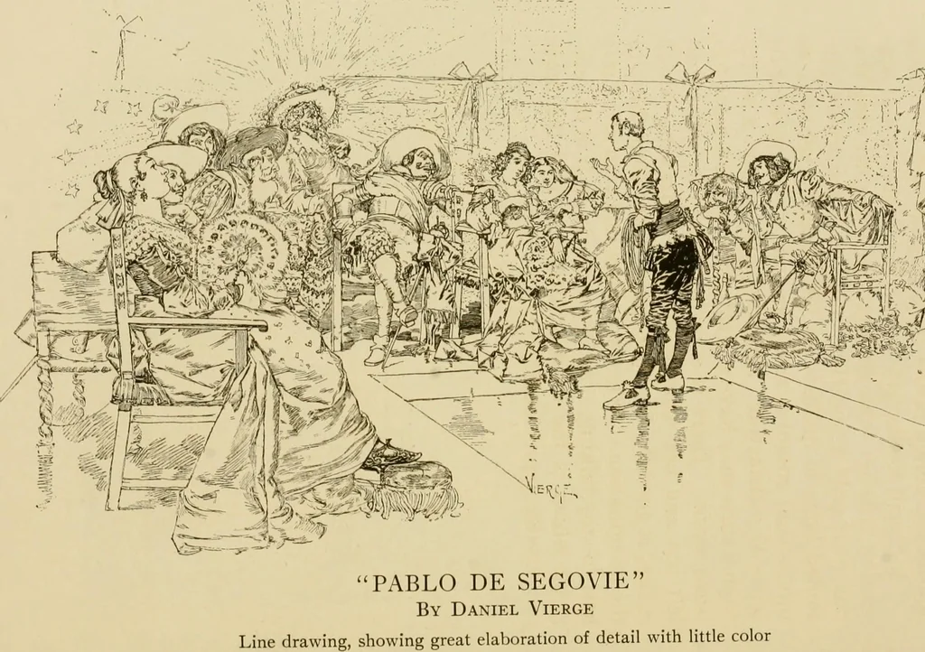 An illustration from The W. Martin Johnson school of art. Elementary instruction in color, perspective, lights and shadows, pen drawing and composition, 1909, leaf 89