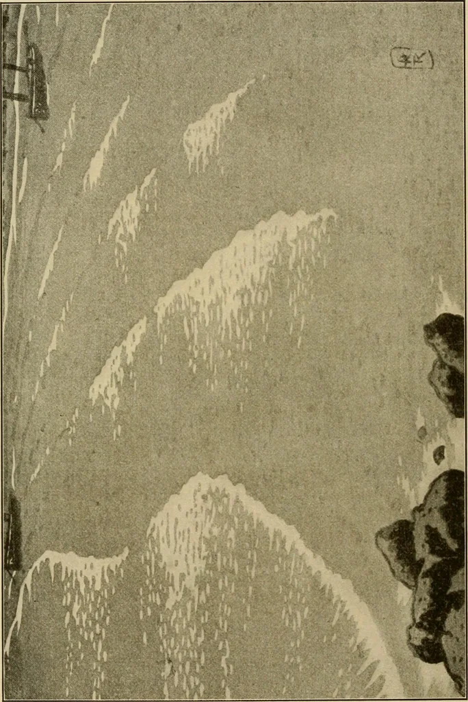 An illustration from The W. Martin Johnson school of art. Elementary instruction in color, perspective, lights and shadows, pen drawing and composition, 1909, leaf 99
