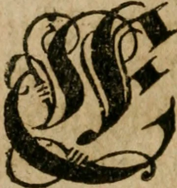 An illustration from Wolmeinendes Bedencken, von der Fama vnd Confession der Brüderschafft dess Rosen Creutzes : eine Vniuersal Reformation vnd Vmbkehrung der gantzen Welt vor dem jüngsten Tag zu einem jrrdischen Paradeyss, wie es Adam vor dem Fall innegehabt, vnd Restitution aller Künste vnd Weissheit, als Adam nach dem Fall, Enoch, Salomon, [et]c. gehabt haben betreffent ..., 1616, leaf 25