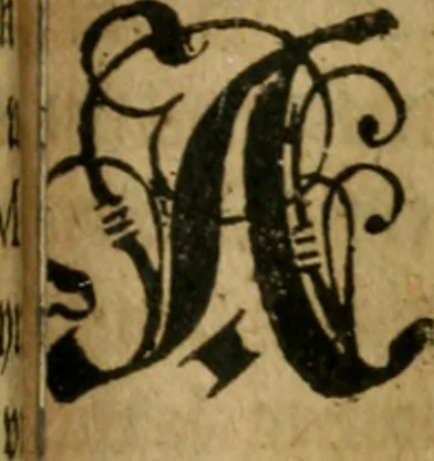 An illustration from Wolmeinendes Bedencken, von der Fama vnd Confession der Brüderschafft dess Rosen Creutzes : eine Vniuersal Reformation vnd Vmbkehrung der gantzen Welt vor dem jüngsten Tag zu einem jrrdischen Paradeyss, wie es Adam vor dem Fall innegehabt, vnd Restitution aller Künste vnd Weissheit, als Adam nach dem Fall, Enoch, Salomon, [et]c. gehabt haben betreffent ..., 1616, leaf 88