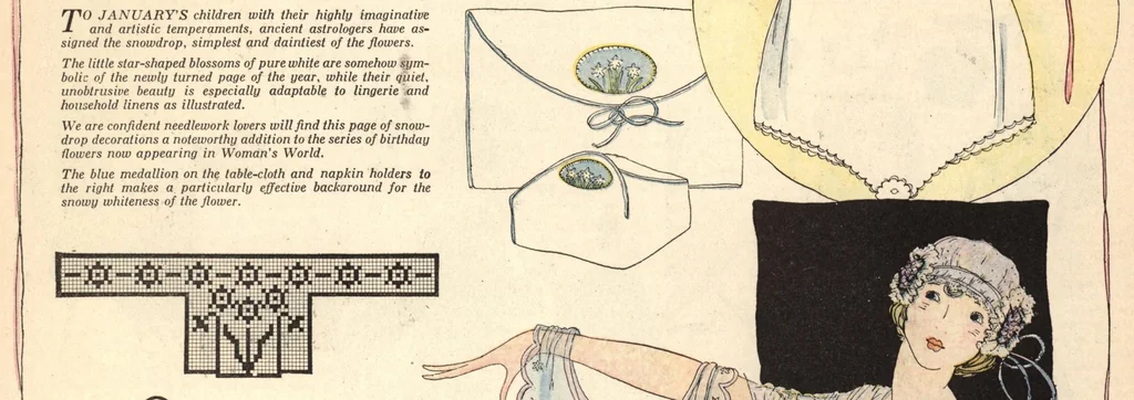 An illustration from Woman's World "The Magazine of the Middle West" (January, 1922), 1922, leaf 17