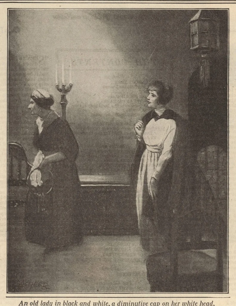 An illustration from Woman's World "The Magazine of the Middle West" (January, 1922), 1922, leaf 3