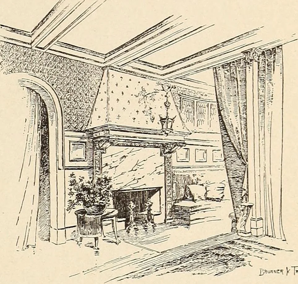 An illustration from The woman's book, dealing practically with the modern conditions of home-life, self-support, education, opportunties, and every-day problems, 1894, leaf 122
