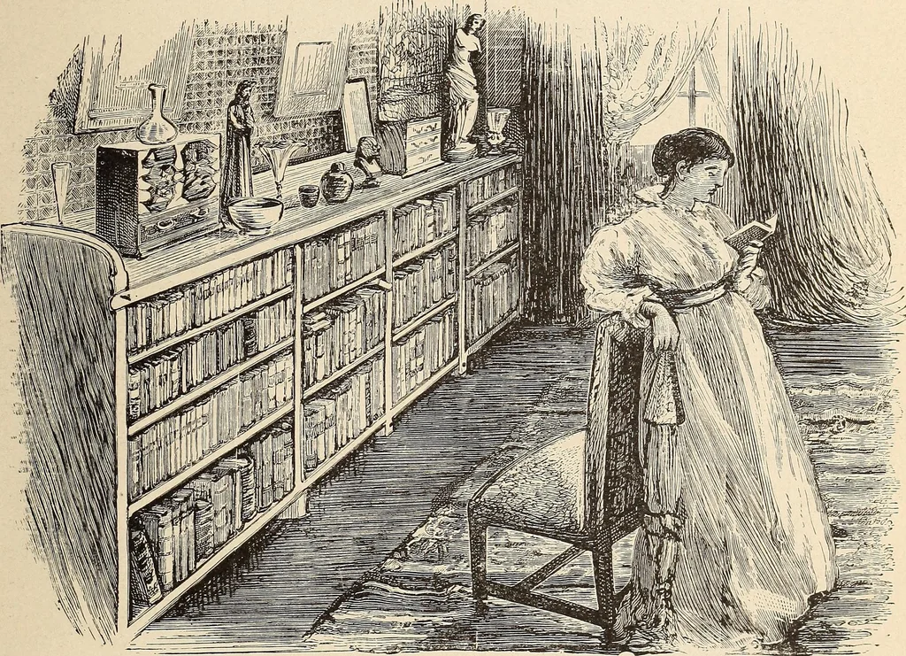 An illustration from The woman's book, dealing practically with the modern conditions of home-life, self-support, education, opportunties, and every-day problems, 1894, leaf 164