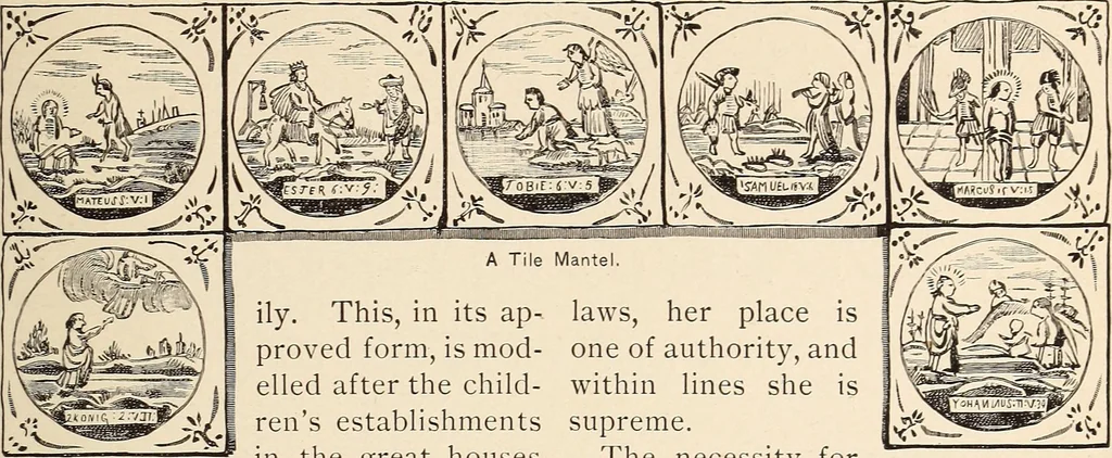 An illustration from The woman's book, dealing practically with the modern conditions of home-life, self-support, education, opportunties, and every-day problems, 1894, leaf 180