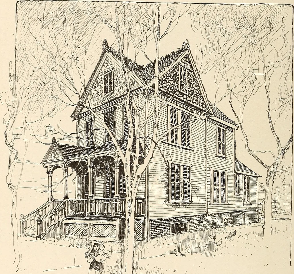 An illustration from The woman's book, dealing practically with the modern conditions of home-life, self-support, education, opportunties, and every-day problems, 1894, leaf 331