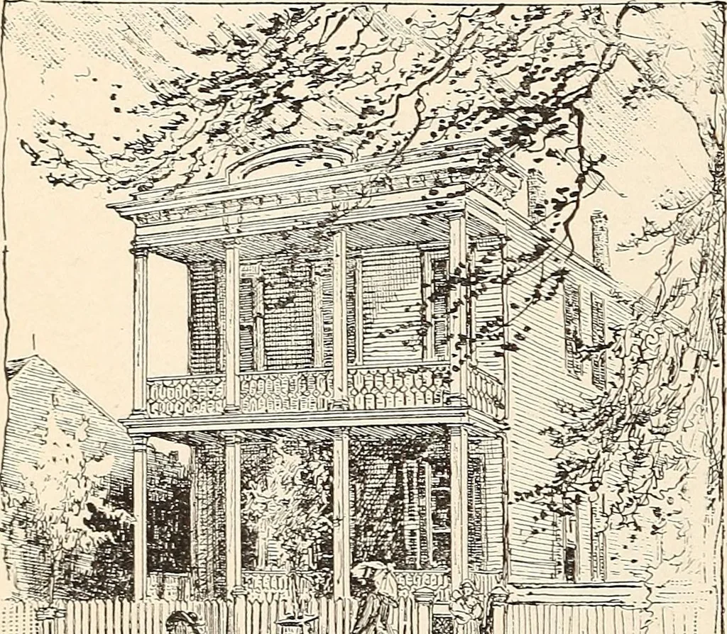 An illustration from The woman's book, dealing practically with the modern conditions of home-life, self-support, education, opportunties, and every-day problems, 1894, leaf 335