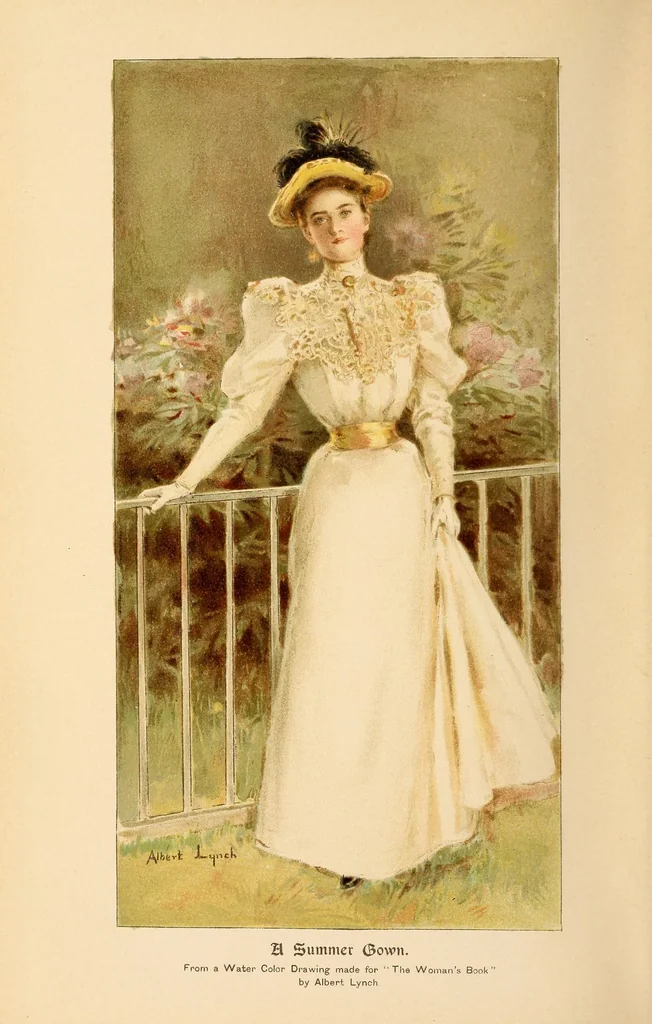 An illustration from The woman's book, dealing practically with the modern conditions of home-life, self-support, education, opportunties, and every-day problems, 1894, leaf 10