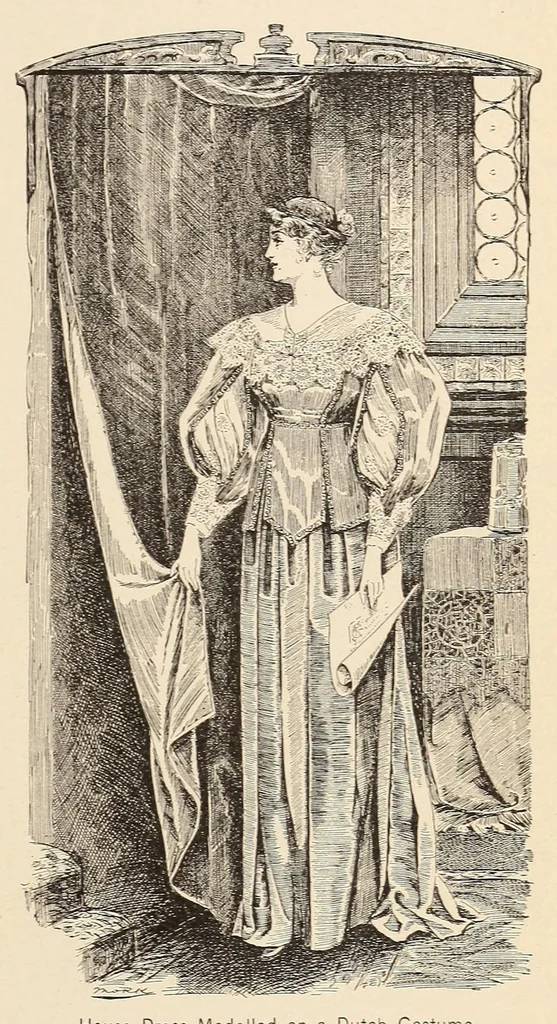 An illustration from The woman's book, dealing practically with the modern conditions of home-life, self-support, education, opportunties, and every-day problems, 1894, leaf 249