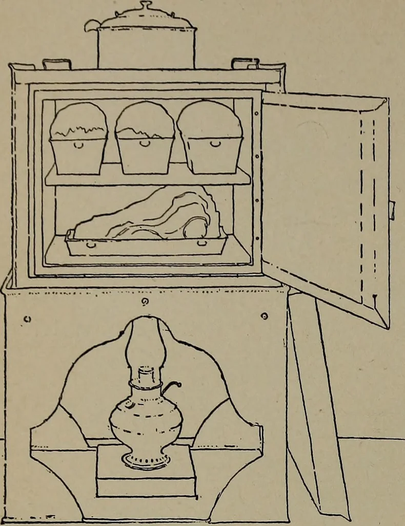 An illustration from The woman's book : dealing practically with the modern conditions of home-life, self-support, education, opportunties, and every-day problems, 1894, leaf 147