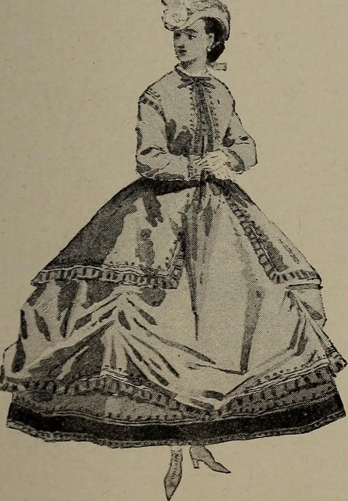 An illustration from The woman's book : dealing practically with the modern conditions of home-life, self-support, education, opportunties, and every-day problems, 1894, leaf 220