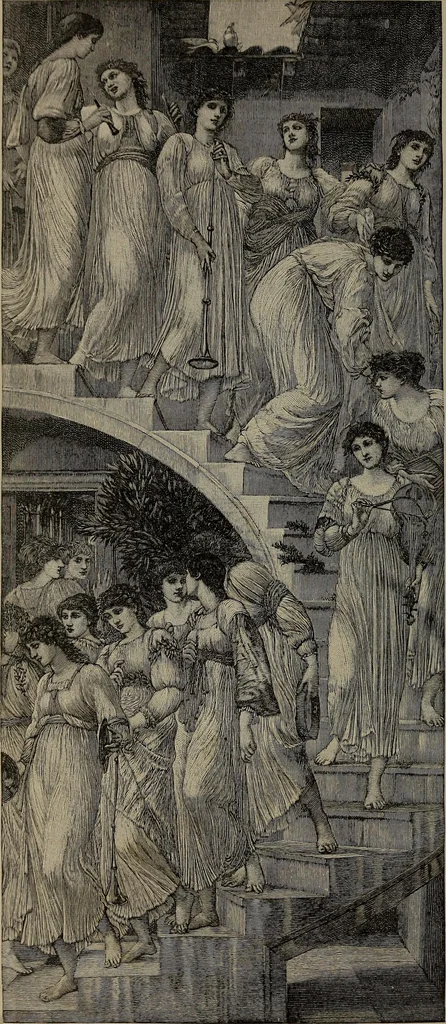 An illustration from The woman's book : dealing practically with the modern conditions of home-life, self-support, education, opportunties, and every-day problems, 1894, leaf 221