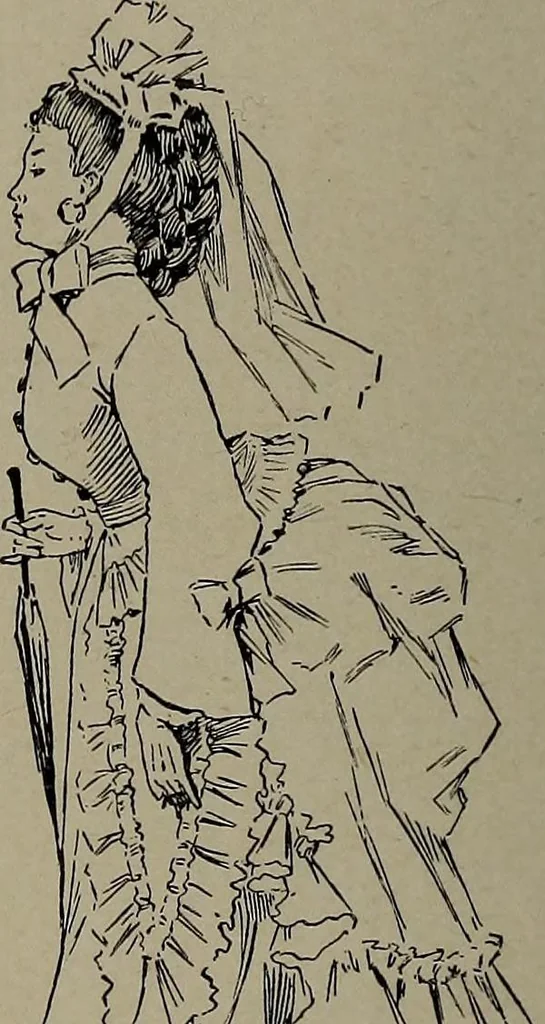 An illustration from The woman's book : dealing practically with the modern conditions of home-life, self-support, education, opportunties, and every-day problems, 1894, leaf 227