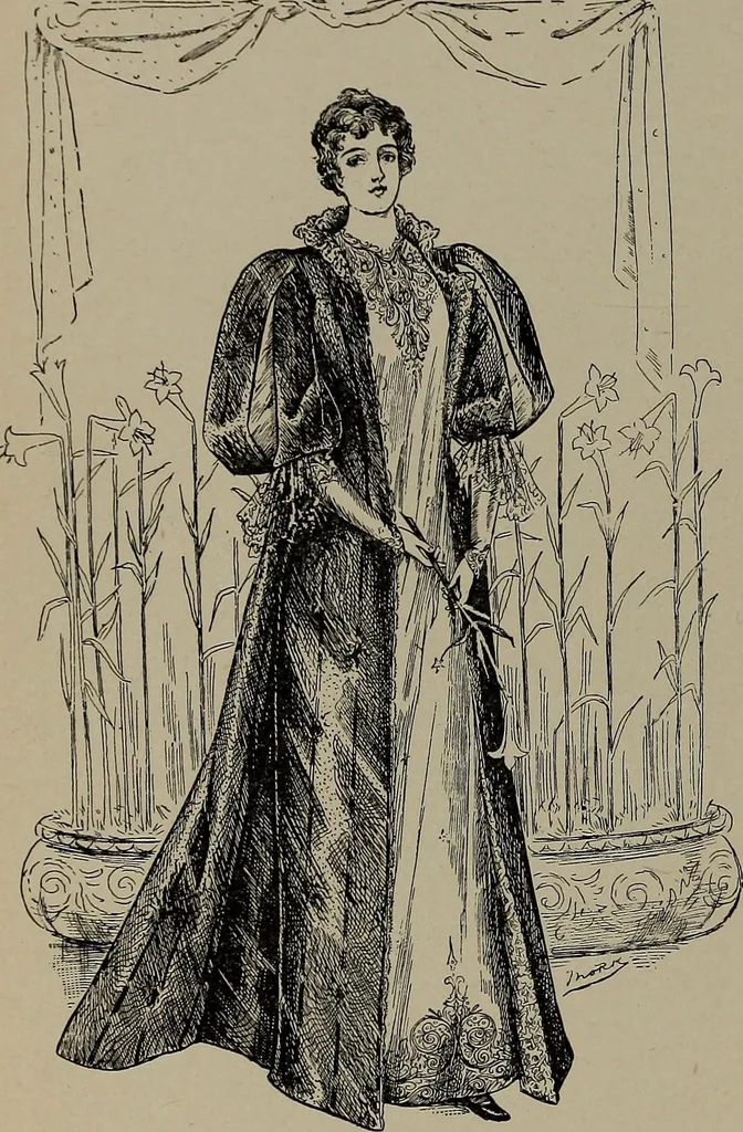 An illustration from The woman's book : dealing practically with the modern conditions of home-life, self-support, education, opportunties, and every-day problems, 1894, leaf 241