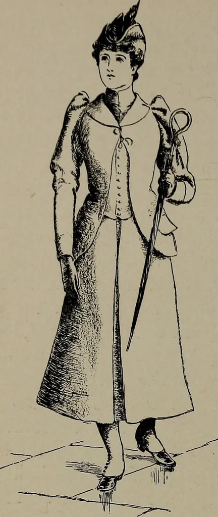 An illustration from The woman's book : dealing practically with the modern conditions of home-life, self-support, education, opportunties, and every-day problems, 1894, leaf 243