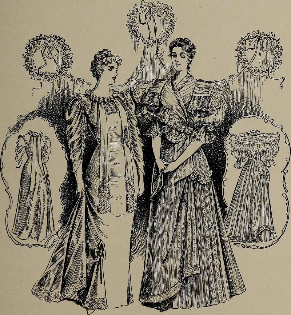An illustration from The woman's book : dealing practically with the modern conditions of home-life, self-support, education, opportunties, and every-day problems, 1894, leaf 278