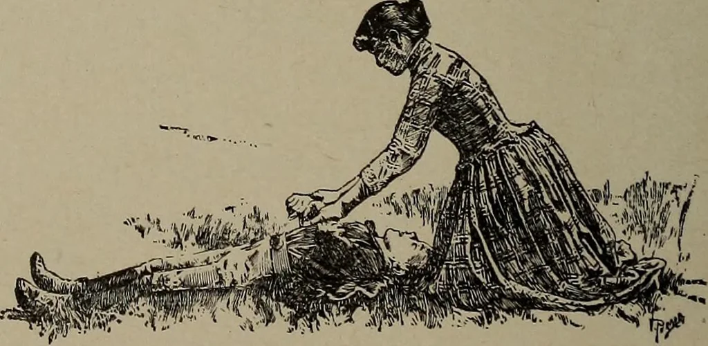 An illustration from The woman's book : dealing practically with the modern conditions of home-life, self-support, education, opportunties, and every-day problems, 1894, leaf 341