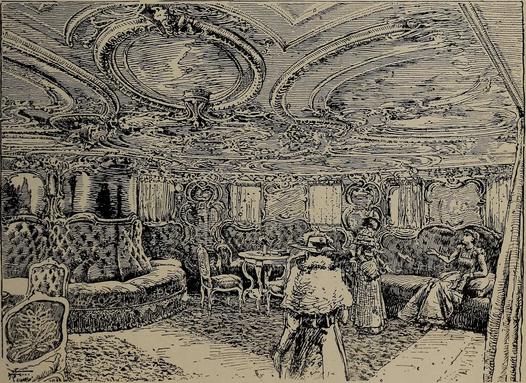 An illustration from The woman's book : dealing practically with the modern conditions of home-life, self-support, education, opportunties, and every-day problems, 1894, leaf 412