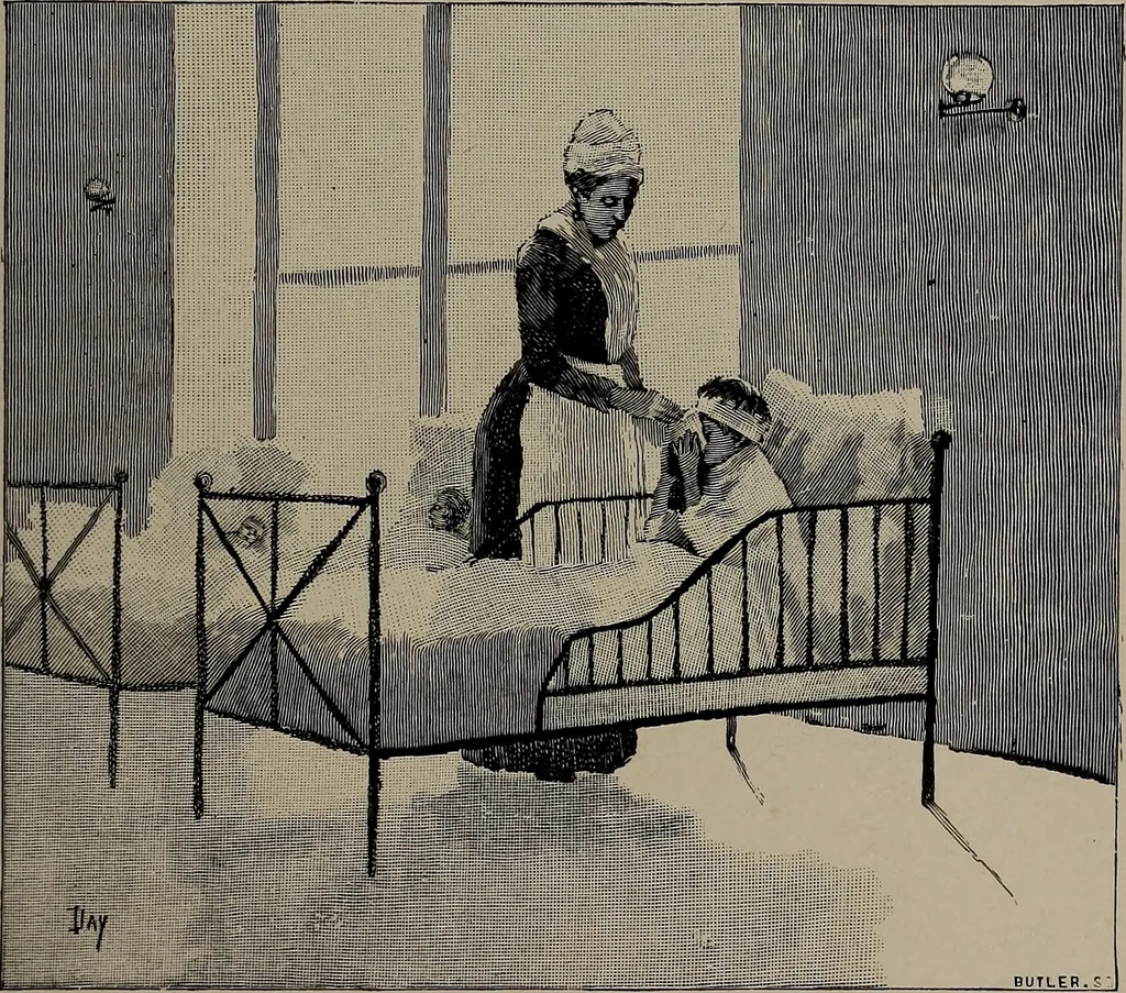 An illustration from The woman's book : dealing practically with the modern conditions of home-life, self-support, education, opportunties, and every-day problems, 1894, leaf 64