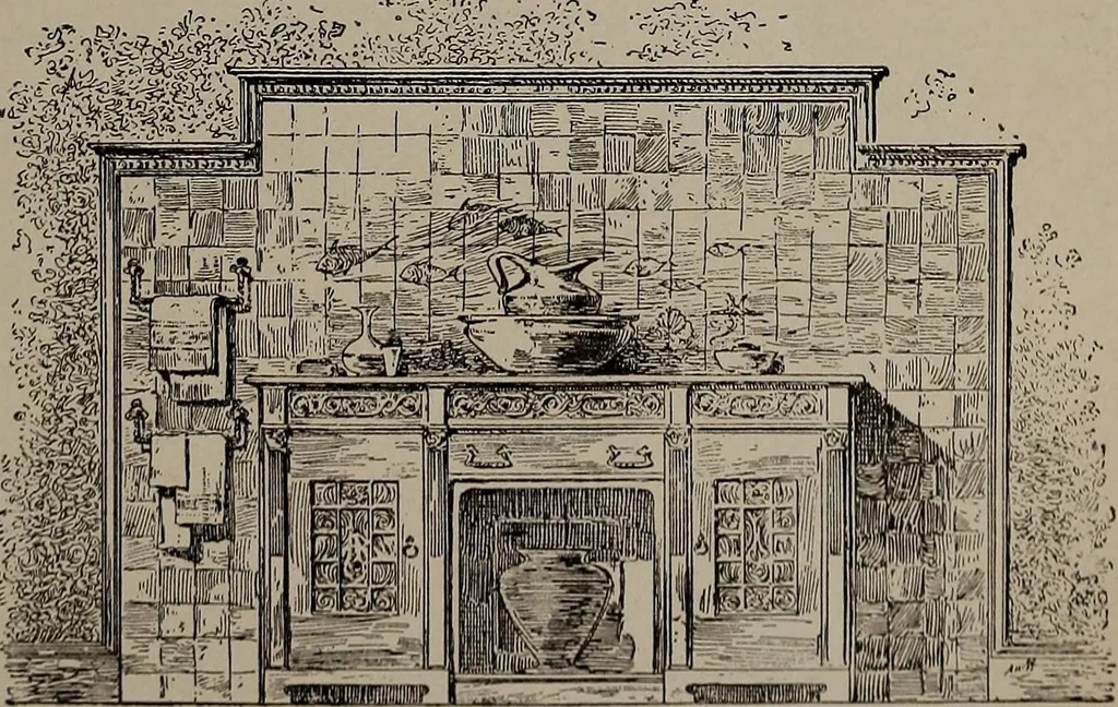 An illustration from The woman's book : dealing practically with the modern conditions of home-life, self-support, education, opportunties, and every-day problems, 1894, leaf 102