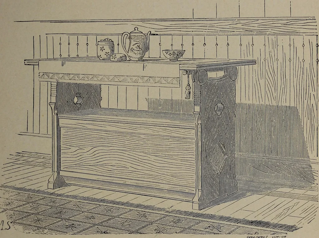 An illustration from The woman's book : dealing practically with the modern conditions of home-life, self-support, education, opportunties, and every-day problems, 1894, leaf 136