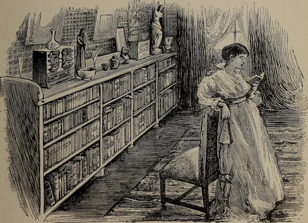 An illustration from The woman's book : dealing practically with the modern conditions of home-life, self-support, education, opportunties, and every-day problems, 1894, leaf 160