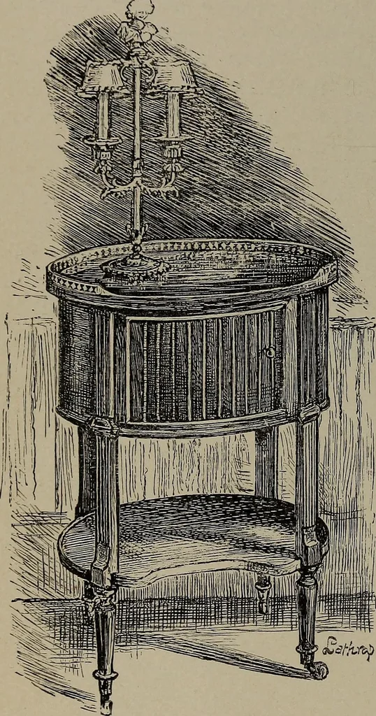 An illustration from The woman's book : dealing practically with the modern conditions of home-life, self-support, education, opportunties, and every-day problems, 1894, leaf 173