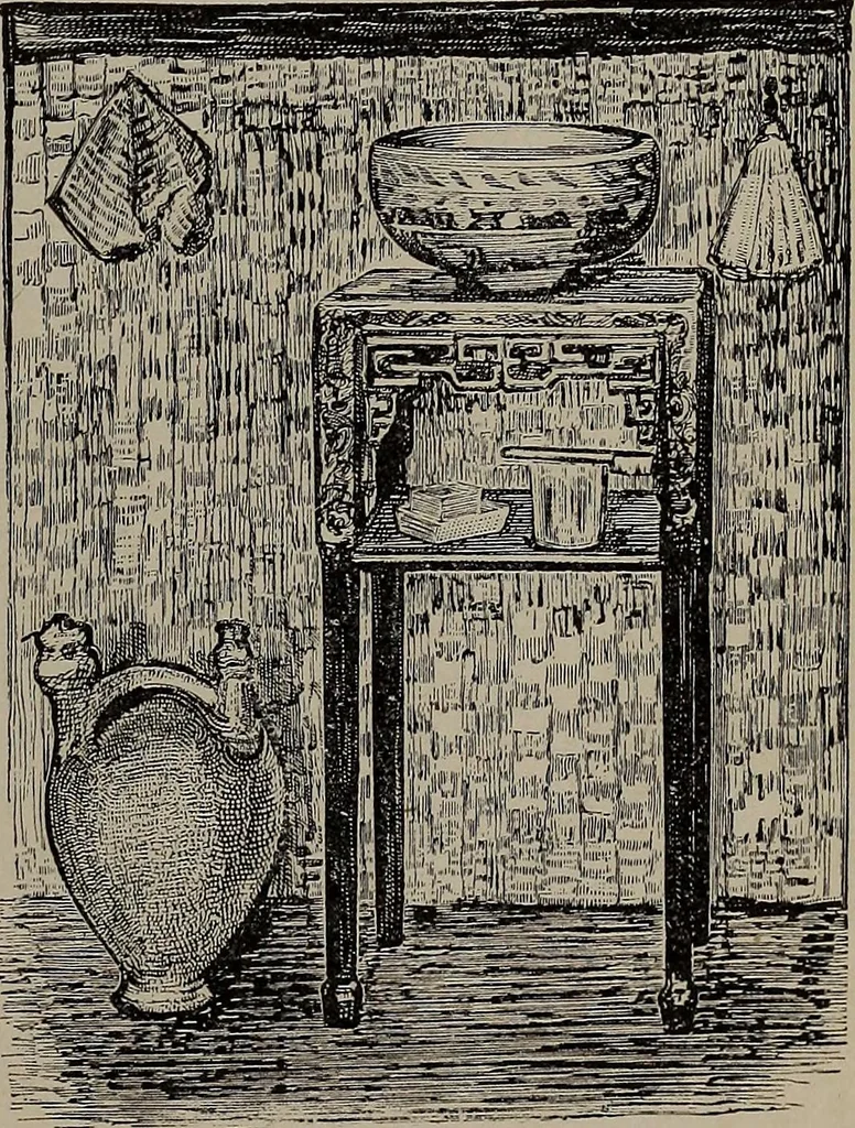 An illustration from The woman's book : dealing practically with the modern conditions of home-life, self-support, education, opportunties, and every-day problems, 1894, leaf 174