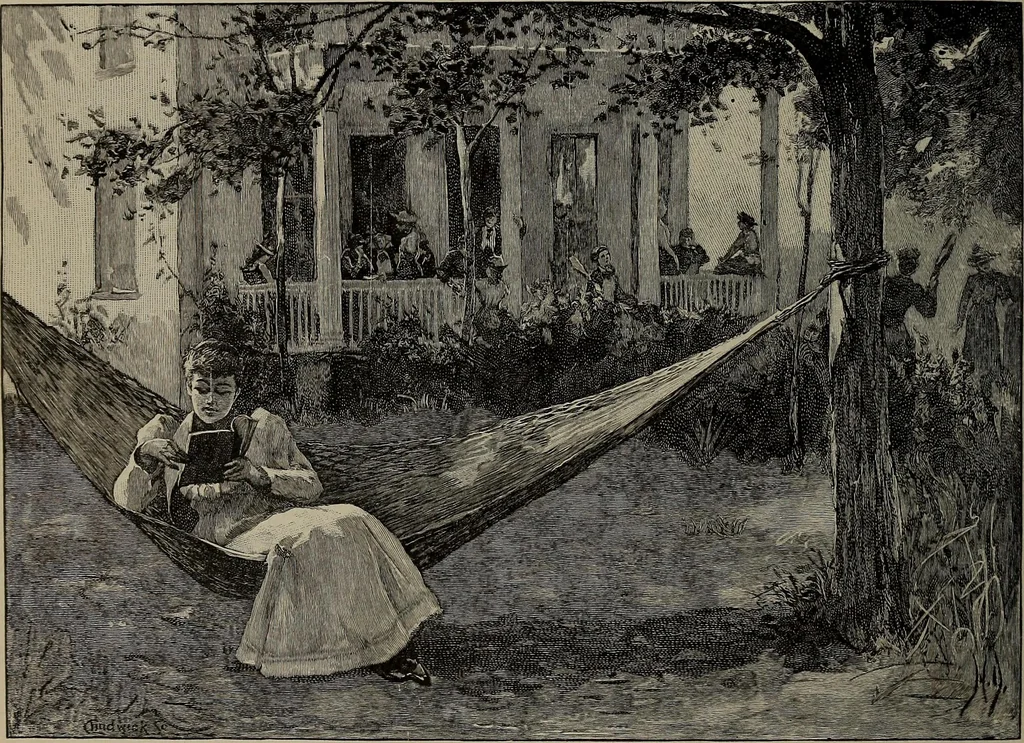 An illustration from The woman's book : dealing practically with the modern conditions of home-life, self-support, education, opportunties, and every-day problems, 1894, leaf 233