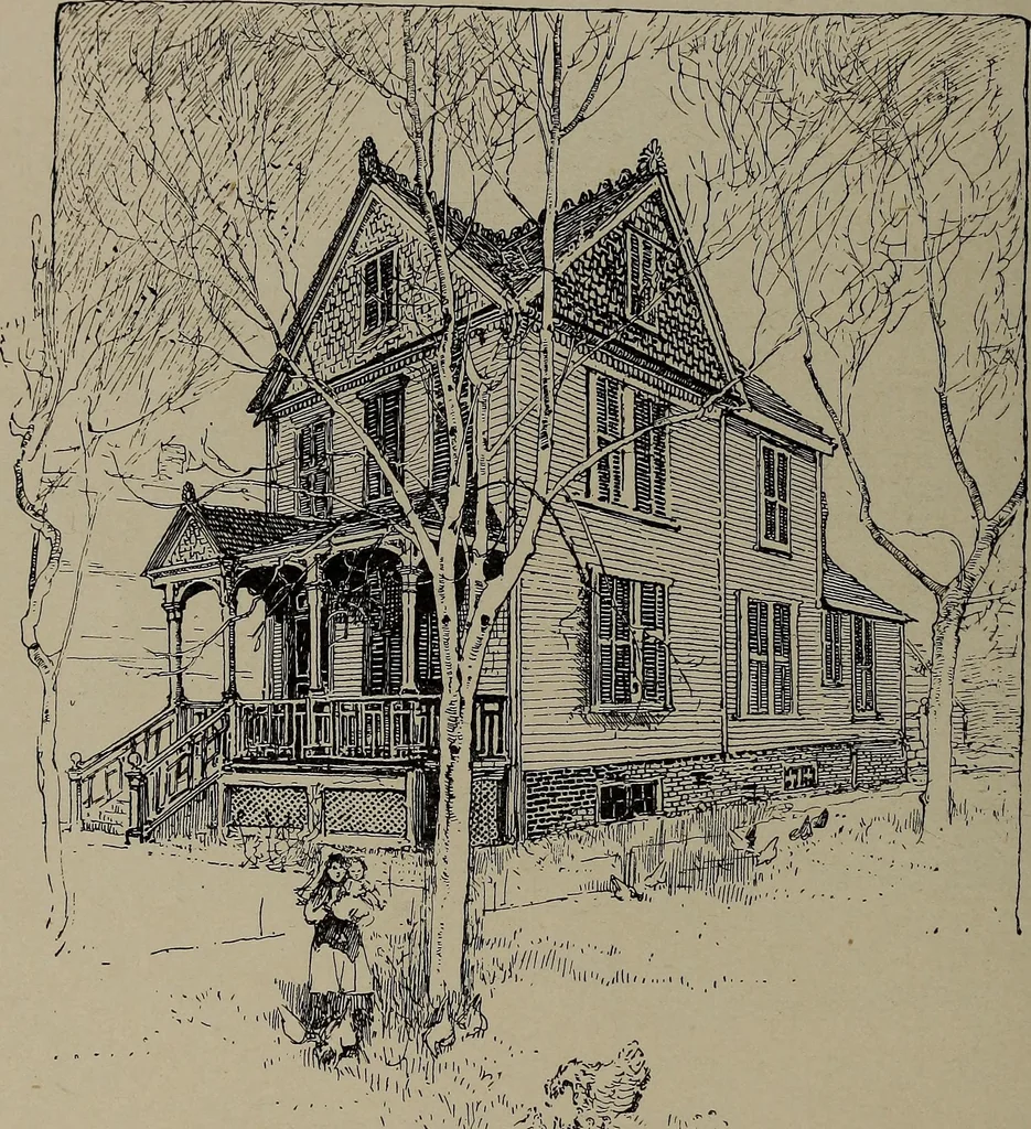 An illustration from The woman's book : dealing practically with the modern conditions of home-life, self-support, education, opportunties, and every-day problems, 1894, leaf 325