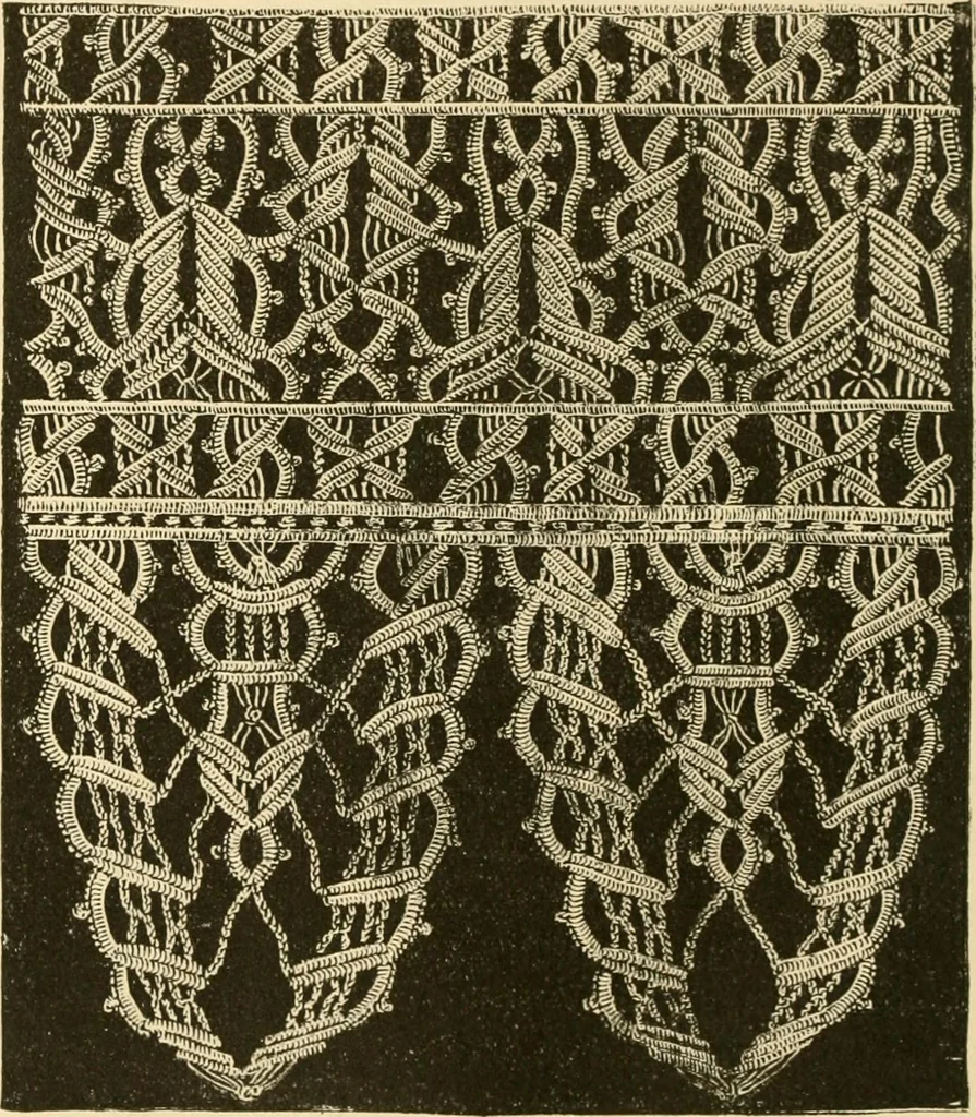 An illustration from Woman’s handiwork in modern homes, by Constance Cary Harrison; with numerous illustrations and five colored plates from designs by Samuel Colman, Rosina Emmet, George Gibson, and others, 1881, leaf 119