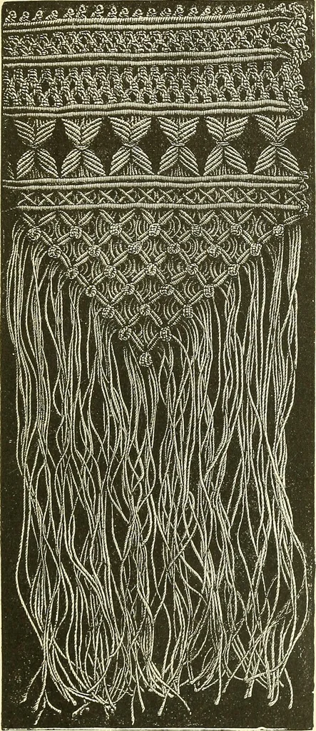 An illustration from Woman’s handiwork in modern homes, by Constance Cary Harrison; with numerous illustrations and five colored plates from designs by Samuel Colman, Rosina Emmet, George Gibson, and others, 1881, leaf 120