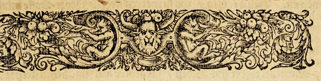 An illustration from Wonderlijcke voyagie, by de Hollanders ghedaen, door de Strate Magalanes, ende voorts den gantschen kloot des aerdtbodems om, met vier schepen : onder den Admirael Olivier van Noort, van Utrecht, uytgevaren anno 1598, 1652, leaf 9
