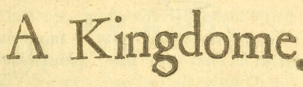 An illustration from The wonder of a kingdome, 1636, leaf 9