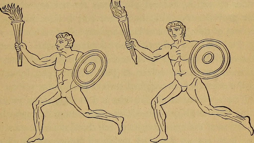 An illustration from Wonders of bodily strength and skill, in all ages and countries, 1885, leaf 116