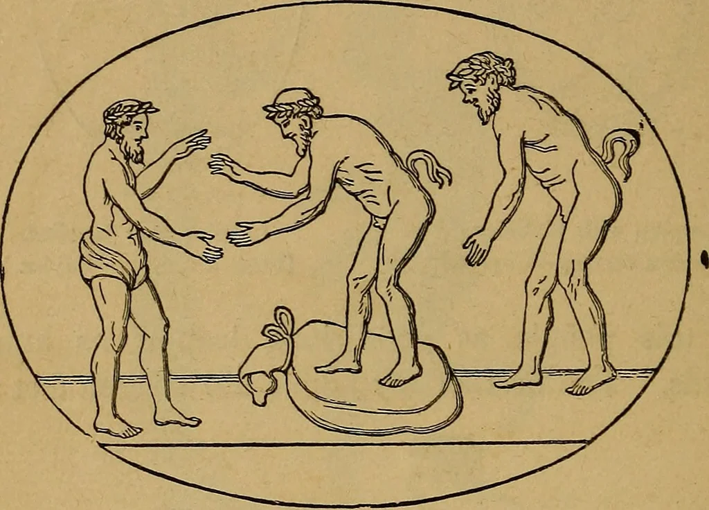 An illustration from Wonders of bodily strength and skill, in all ages and countries, 1885, leaf 149