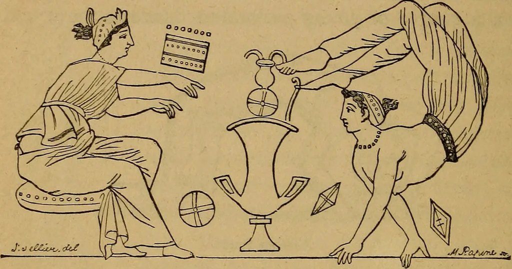 An illustration from Wonders of bodily strength and skill, in all ages and countries, 1885, leaf 155