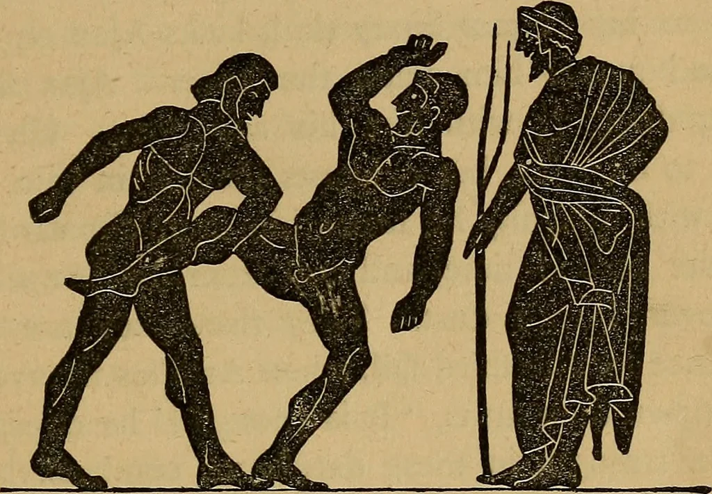 An illustration from Wonders of bodily strength and skill, in all ages and countries, 1885, leaf 28