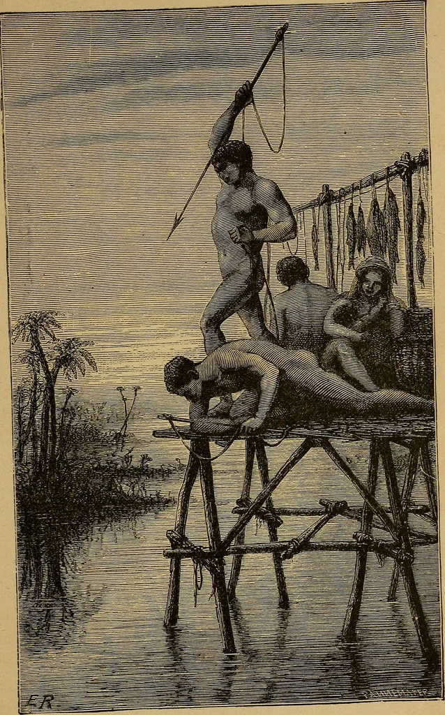 An illustration from Wonders of bodily strength and skill, in all ages and countries, 1885, leaf 316