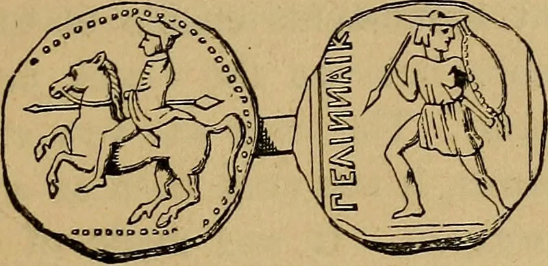 An illustration from Wonders of bodily strength and skill, in all ages and countries, 1885, leaf 334