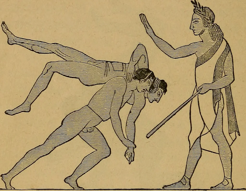 An illustration from Wonders of bodily strength and skill, in all ages and countries, 1885, leaf 35