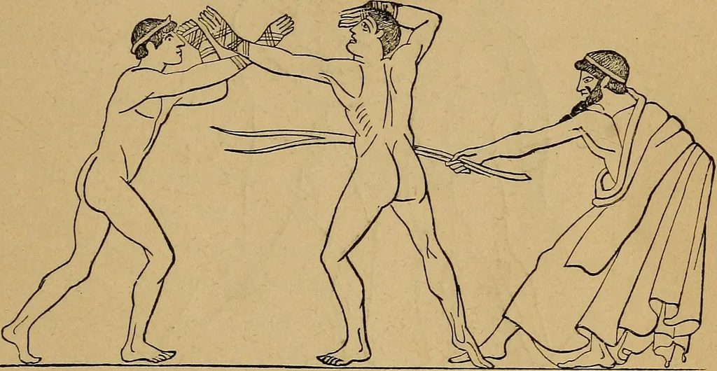 An illustration from Wonders of bodily strength and skill, in all ages and countries, 1885, leaf 40