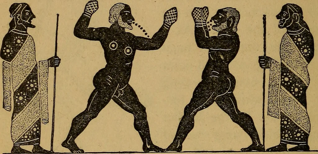 An illustration from Wonders of bodily strength and skill, in all ages and countries, 1885, leaf 43