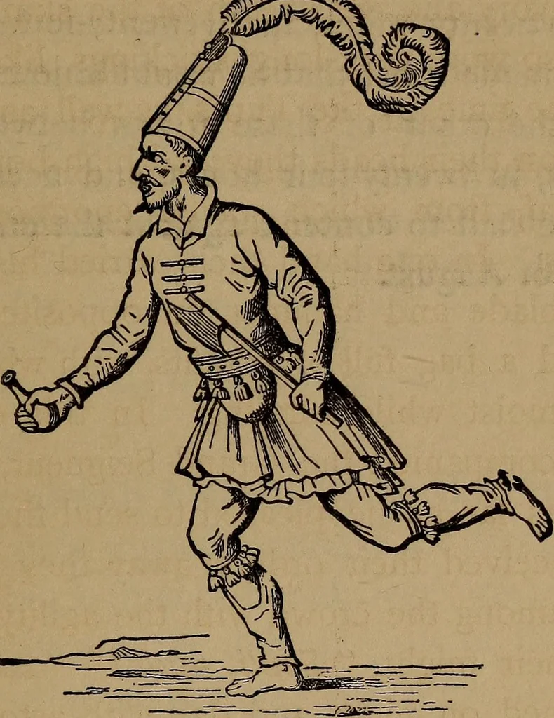 An illustration from Wonders of bodily strength and skill : in all ages and all countries, 1873, leaf 124
