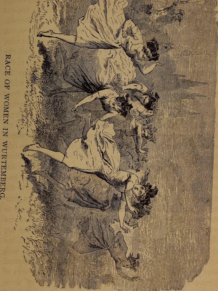An illustration from Wonders of bodily strength and skill : in all ages and all countries, 1873, leaf 144